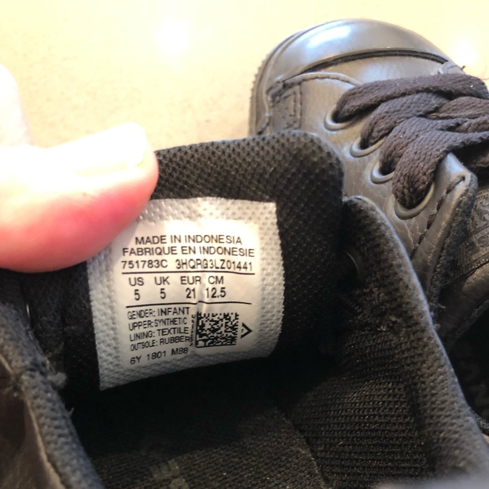 Infant converse - Picture 3 of 3